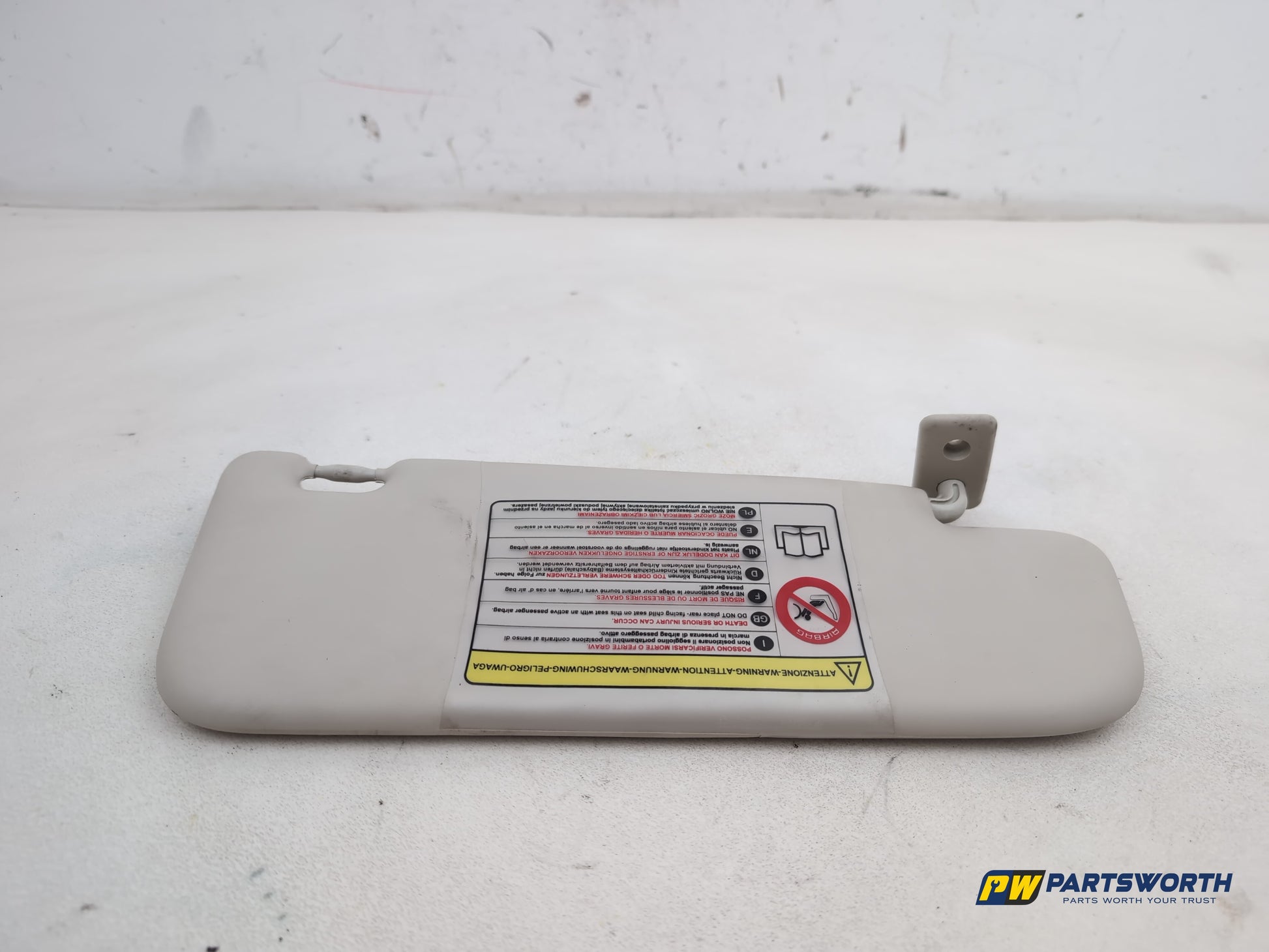 Fiat 500 Pop Sun Visor Lh Passenger Side 2007-2009 - photo 4