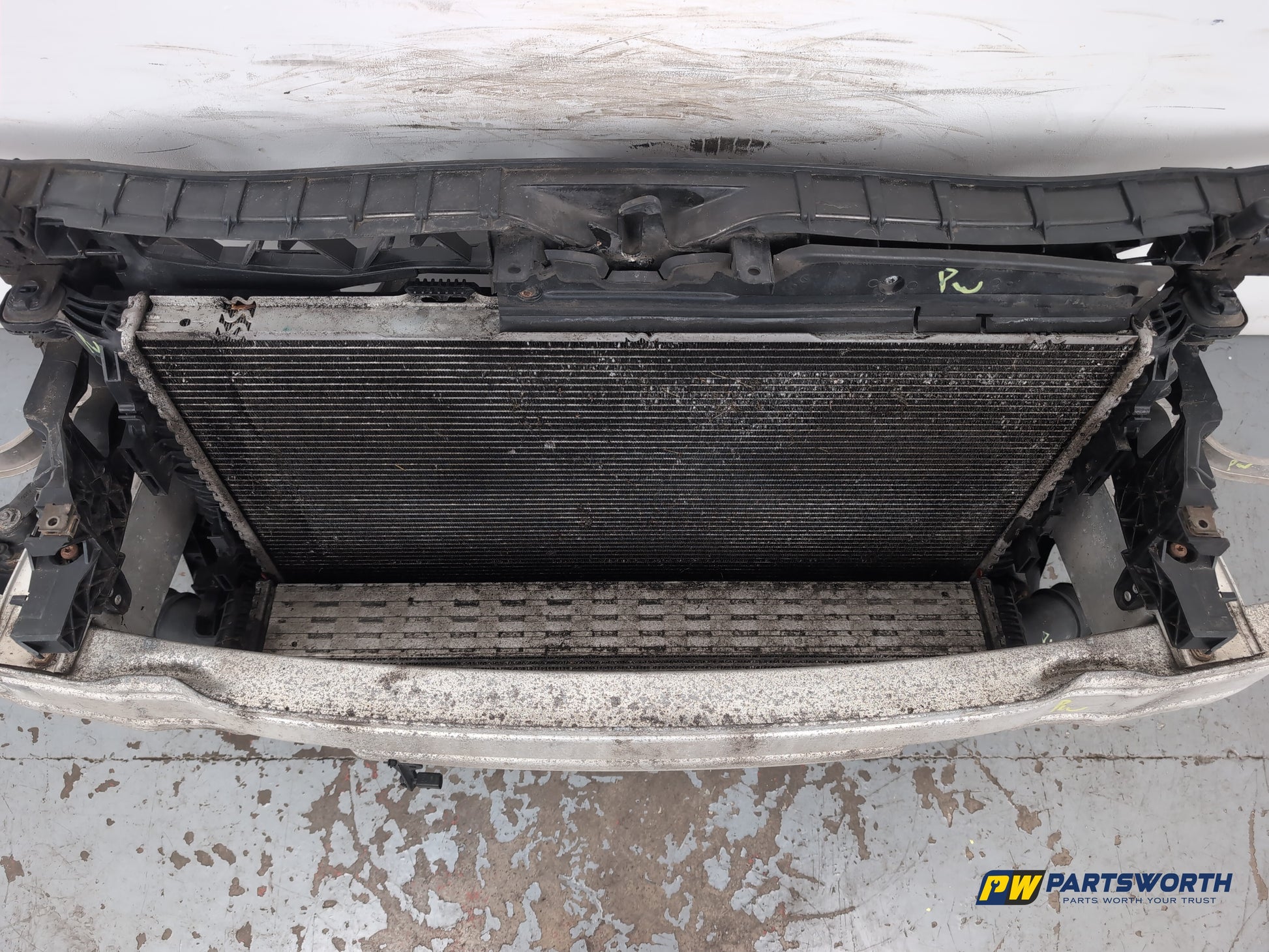 Audi A6 Se Tdi Quattro Auto Radiator Slam Panel Crash Bar Kit 2011-2014 - photo 9