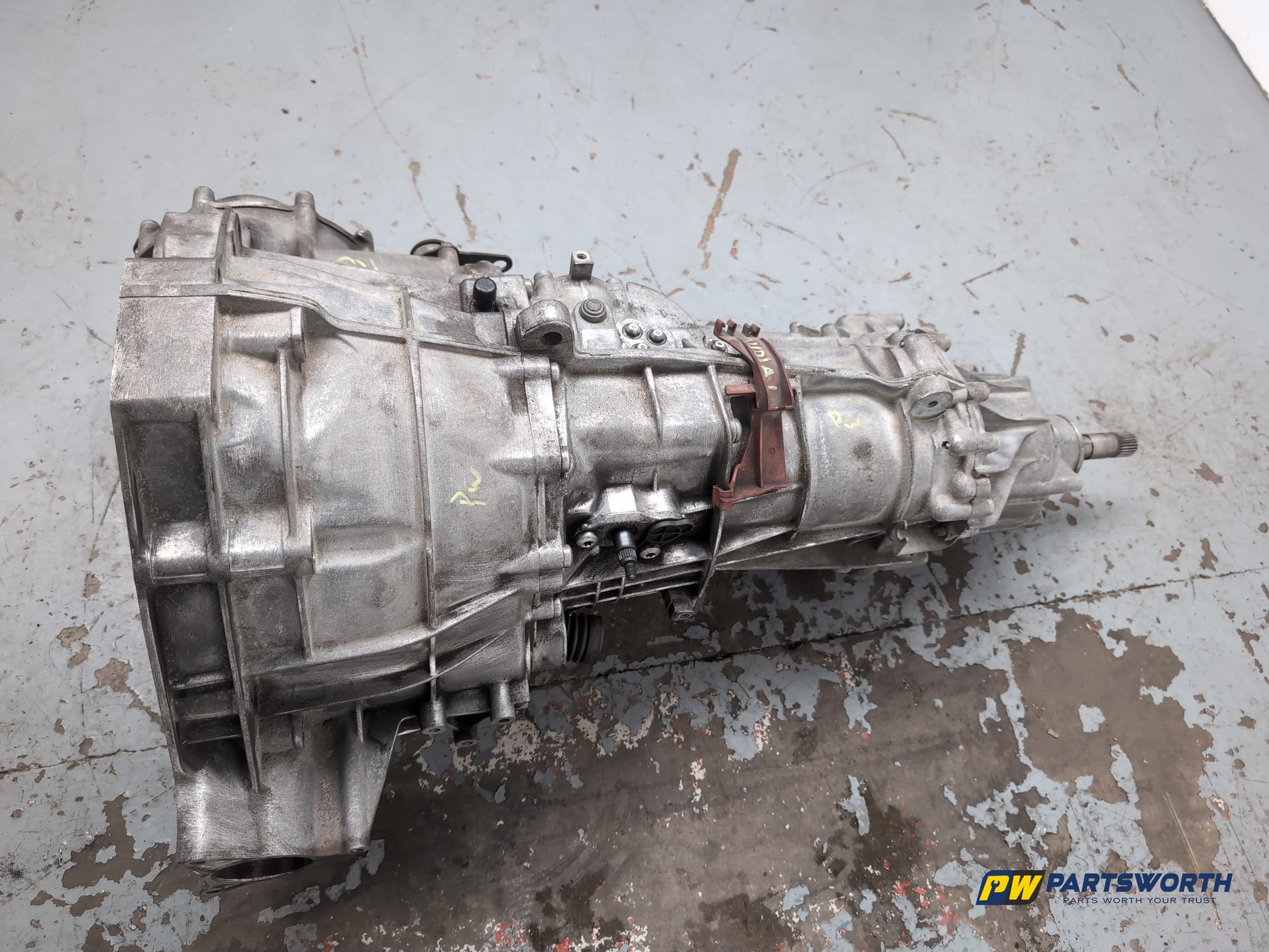 Audi A4 S Line Black Edit Tdi Quat 6 Speed Manual Transmission Assembly Cglc - photo 4