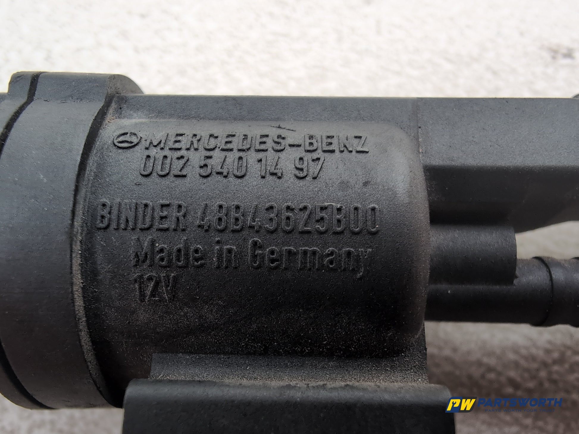 Mercedes-Benz Ml350 Spt Cdi Blueef-Cy A Vacuum Valve Solenoid A0025401497 - photo 4