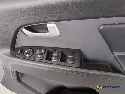 Kia Sportage 3 Sat Nav Crdi Door Front Rh Driver Side Silver 9s 2010-2015 - photo 10