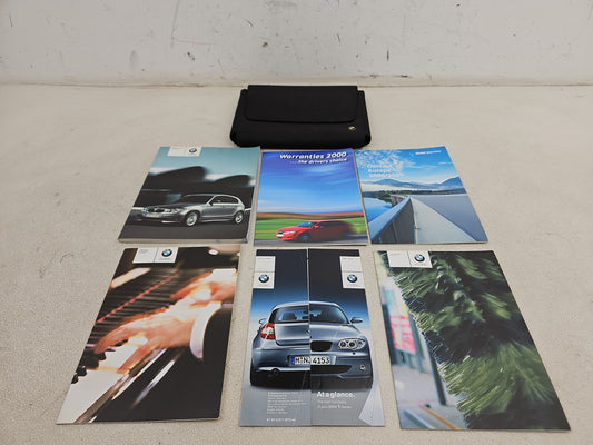 Bmw 116i 118i 120i 130i 118d 120d Owners Manual Handbook And Wallet