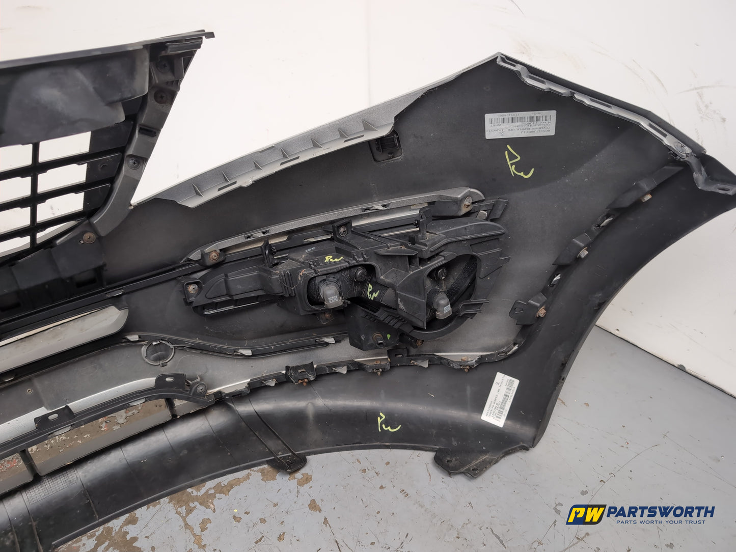 Kia Sportage 3 Sat Nav Crdi Front Bumper Silver 9s 2010-2013 - photo 10