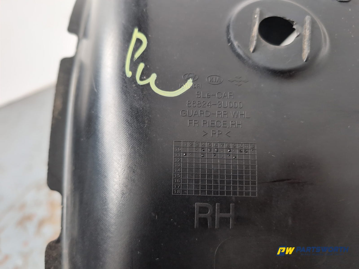 Moulding Wheel Arch Rear RH 4