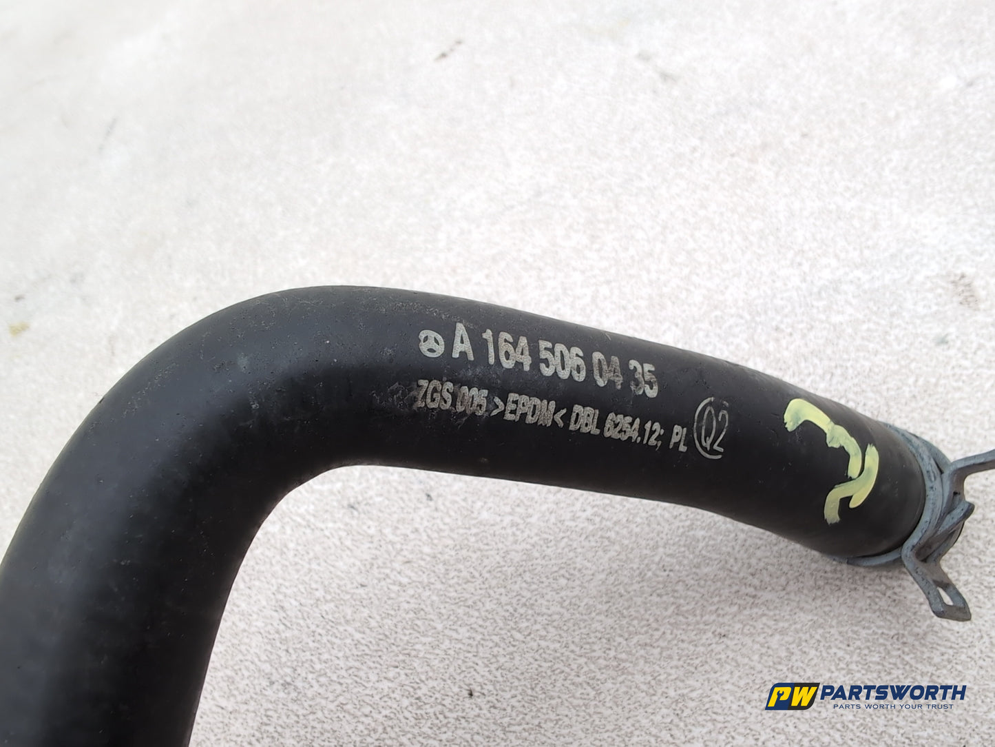 Mercedes-Benz Ml300 Sport Cdi Blue-Cy Coolant Hose Pipe A1645060435 2009-2011 - photo 10
