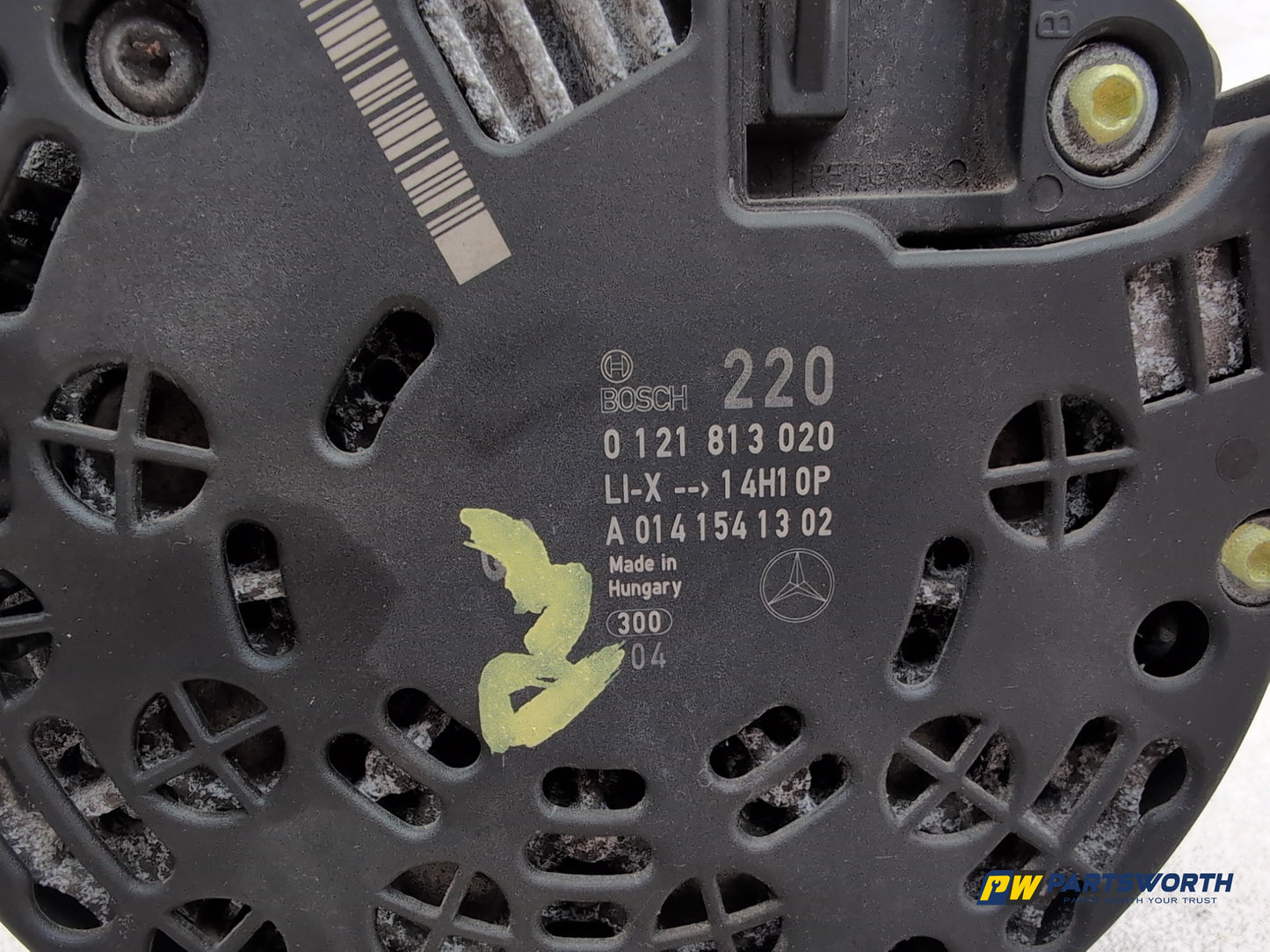 Mercedes-Benz Ml300 Sport Cdi Blue-Cy A Alternator A0141541302 2009-2011 - photo 4