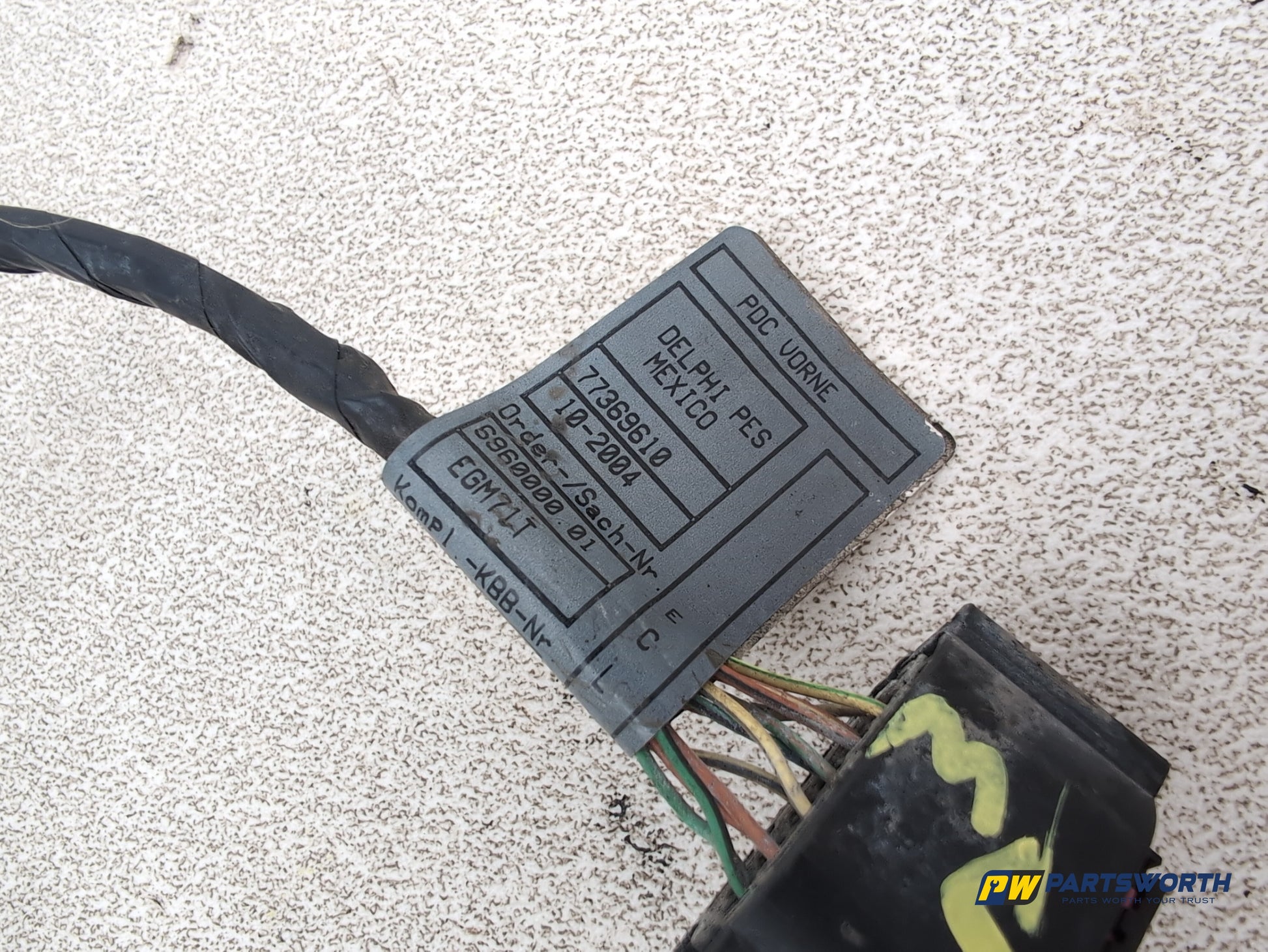 Bmw X5 Facelift Front Parking Sensor Wiring Loom 2000-2006 - photo 4