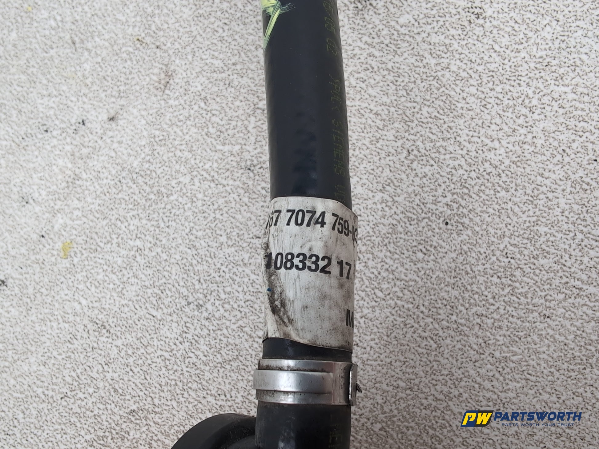 Bmw X5 Facelift Headlight Washer Hose Pipe System 7074759 2000-2006 - photo 4