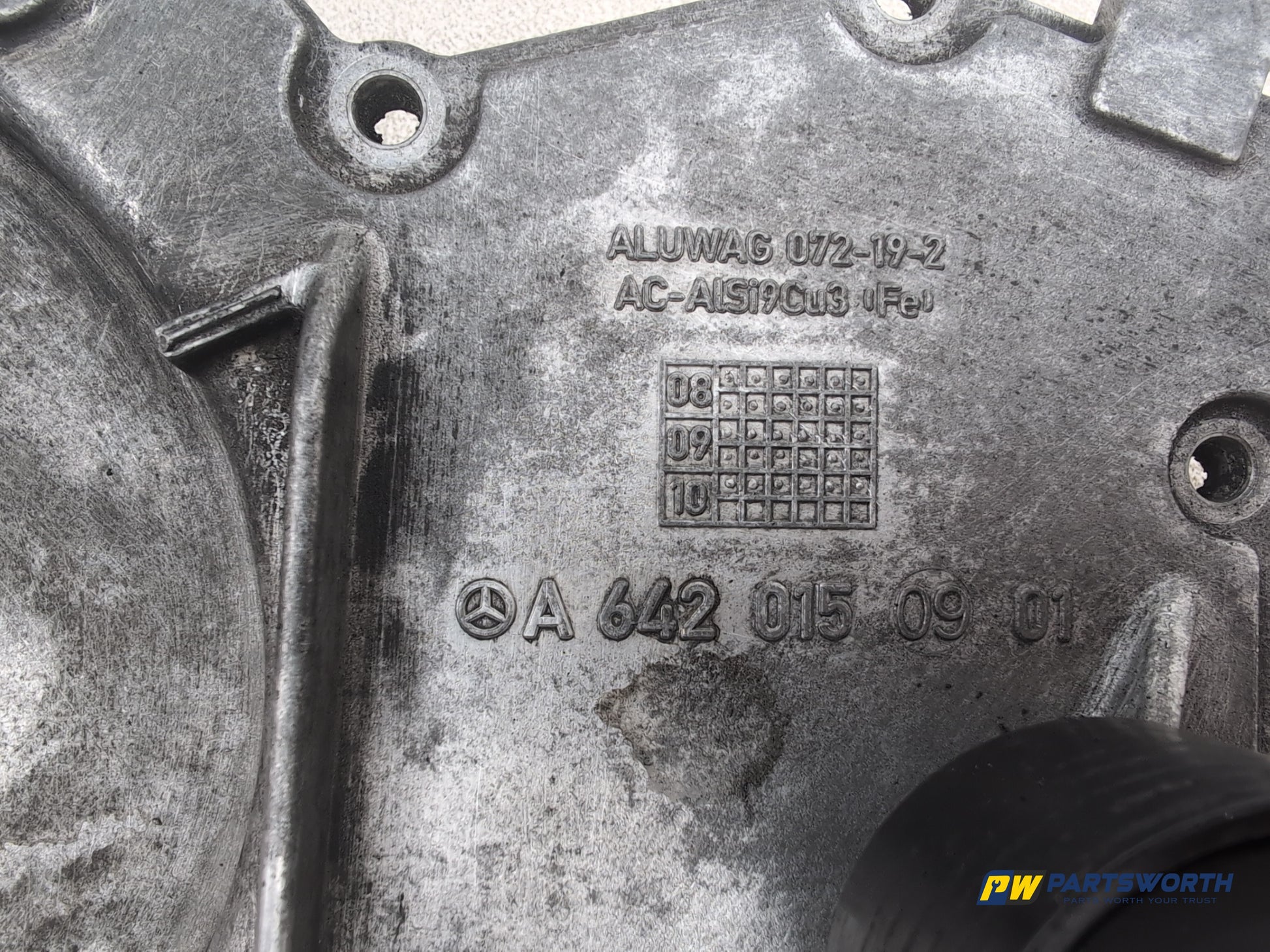 Mercedes-Benz Ml350 Spt Cdi Blueef-Cy A Timing Chain Cover A6420150901 2009-2011 - photo 4