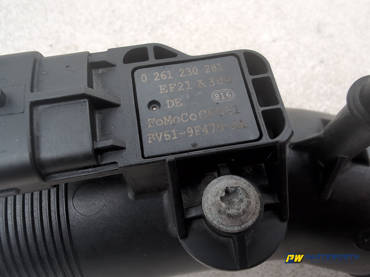 Ford Focus Zetec Turbo Map Sensor And Pipe Bv619f479aa 2011-2018 - photo 2