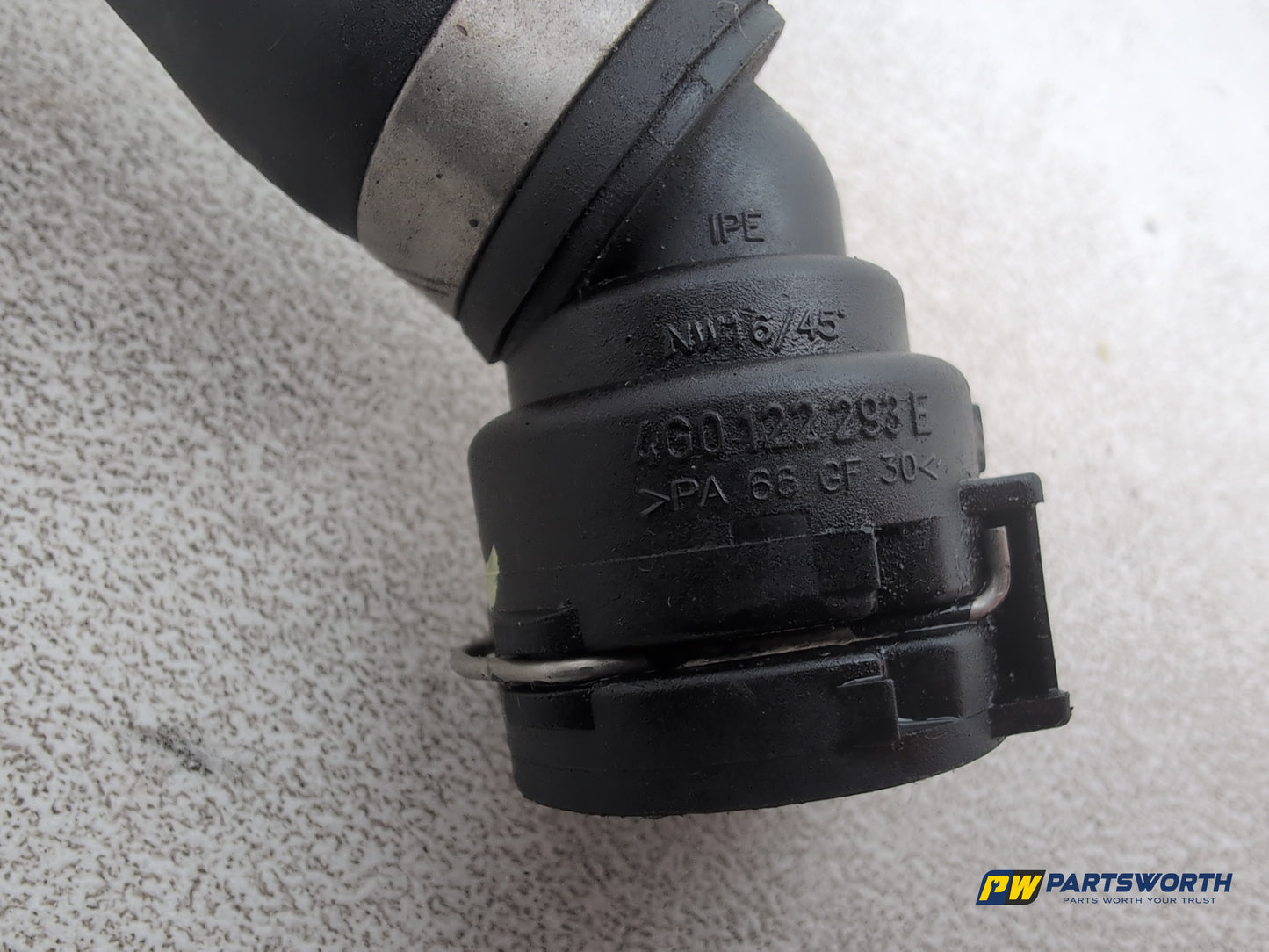 Audi A6 Se Tdi Quattro Auto Coolant Hose Pipe 4g0122293e 2011-2014 - photo 4