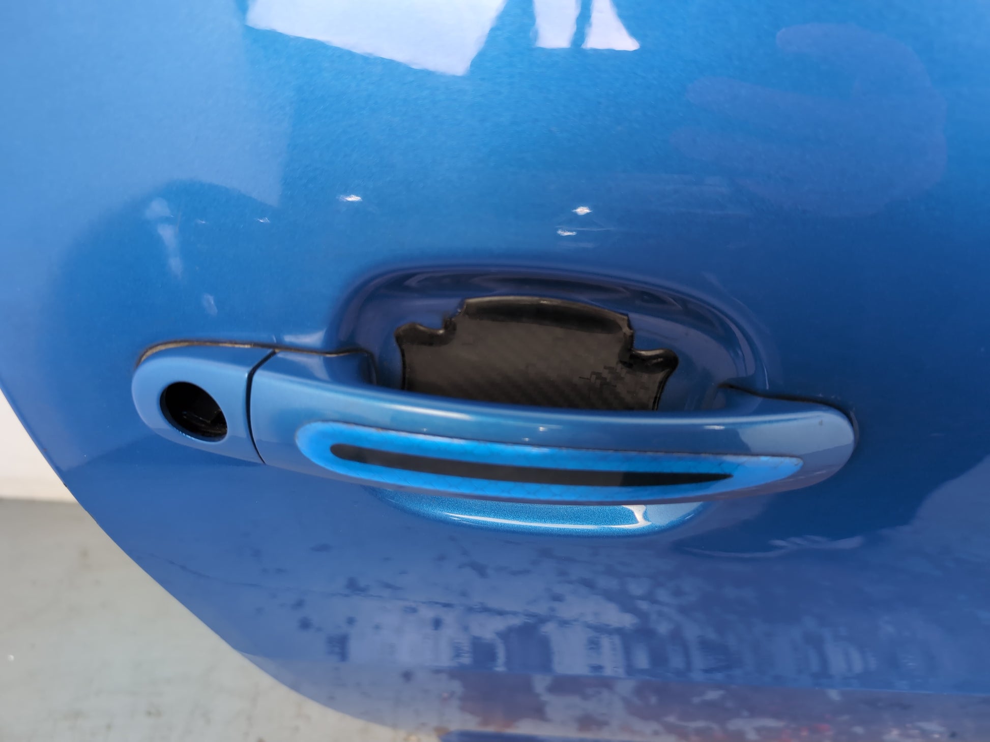 Seat Ibiza Sportrider Door Front Rh Driver Side Blue Lz5f 2008-2012 - photo 4