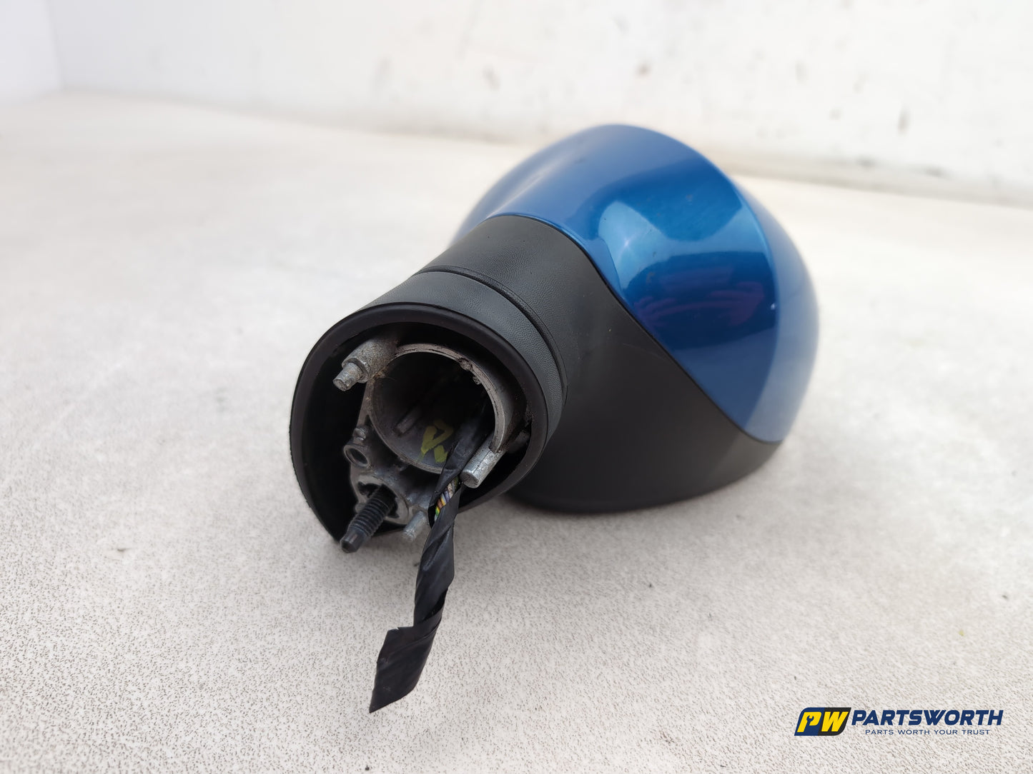 Seat Ibiza Sportrider Door Mirror Rh Driver Side Blue Lz5f 2008-2011 - photo 4