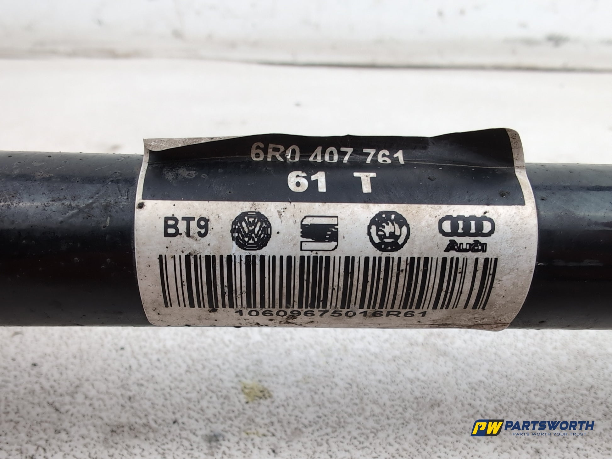 Seat Ibiza Sportrider Driveshaft Front Lh Passenger Side 6r0407761 2008-2012 - photo 4