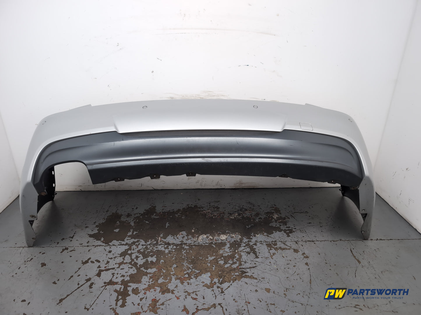Bmw 320d M Sport Auto 181 Rear Bumper Silver 354 - photo 4