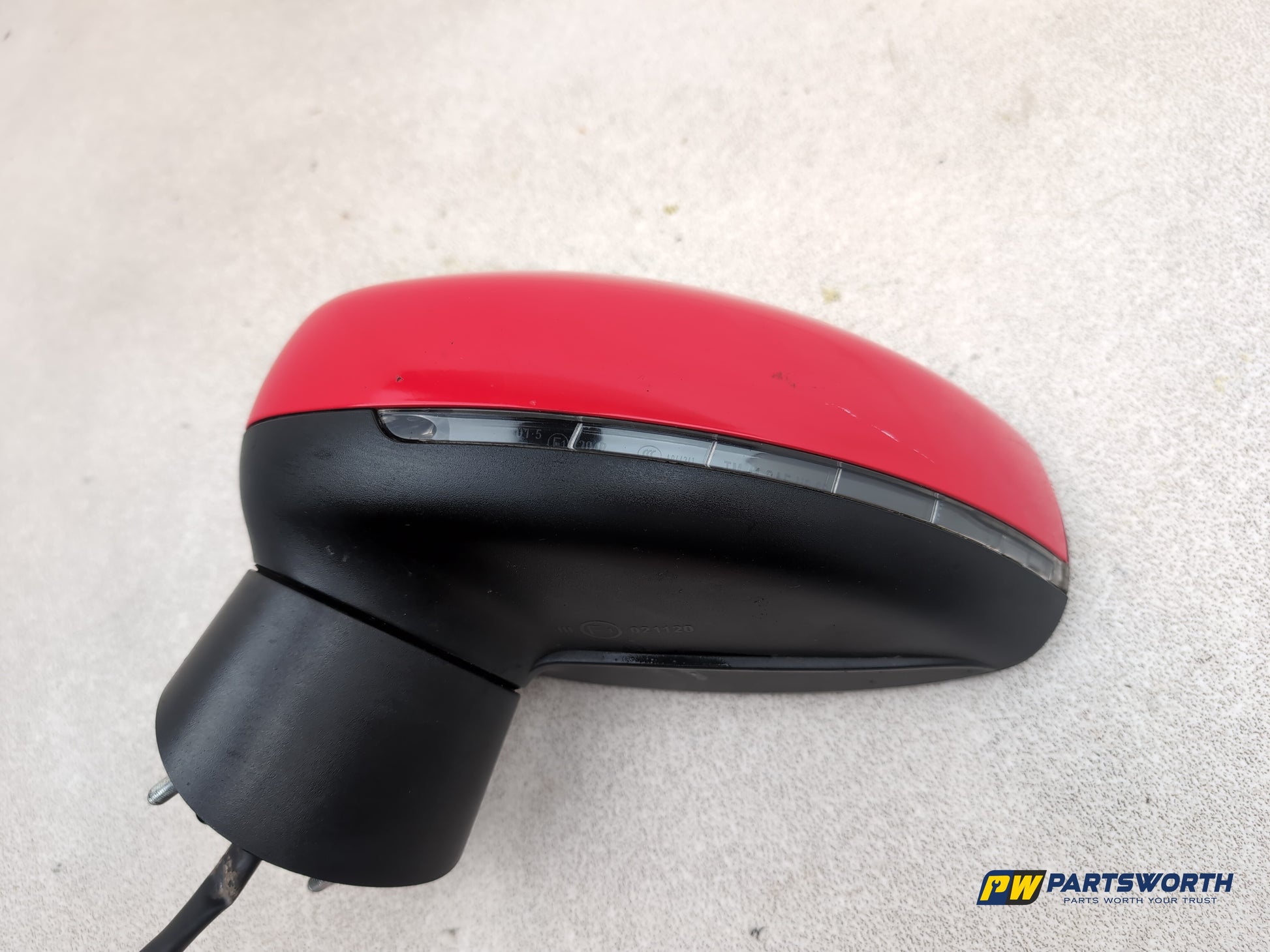 Audi A1 Contrast Edition Tdi Door Mirror Lh Passenger Side Red Lz3m 2010-2012 - photo 10