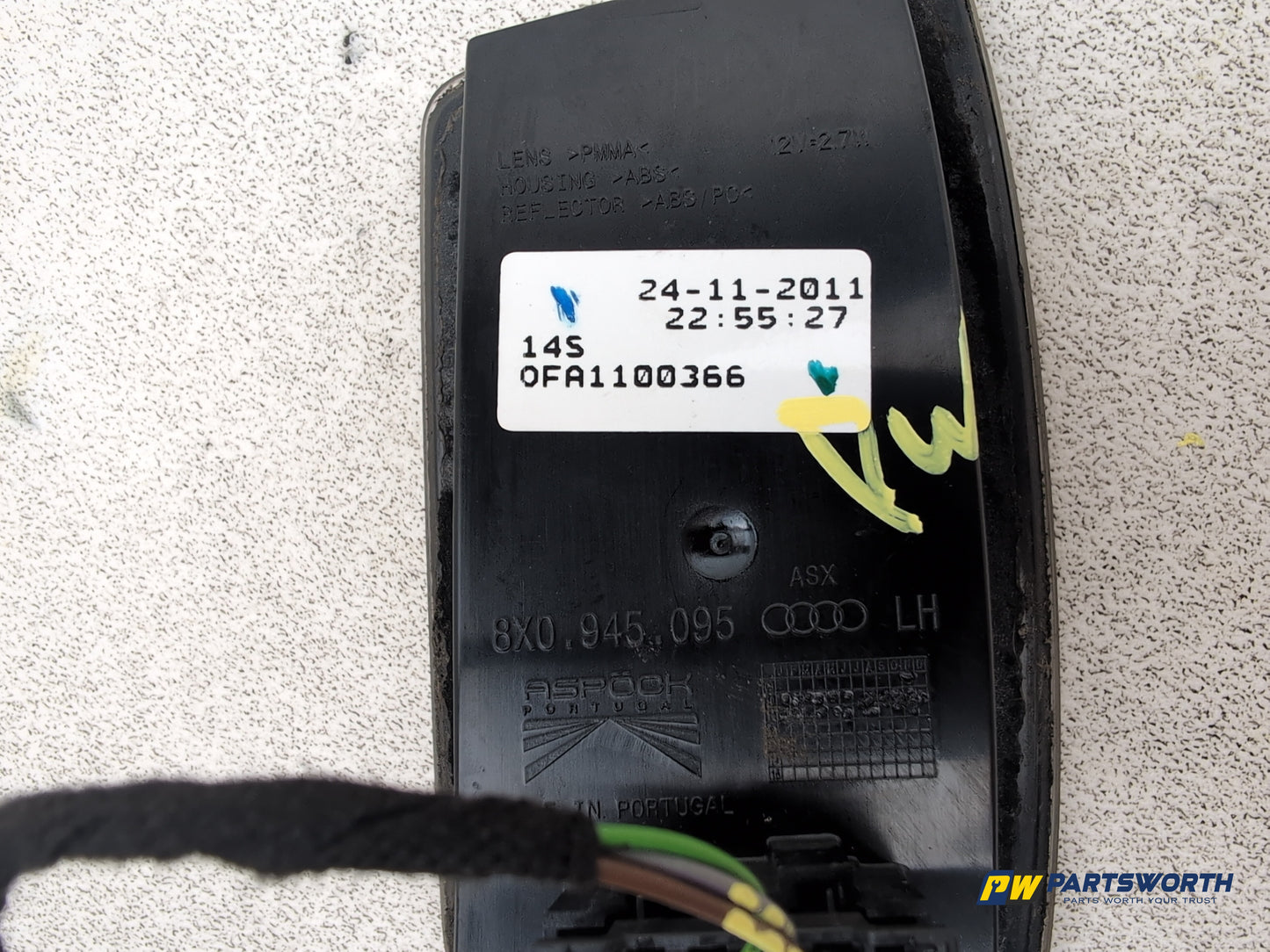 Audi A1 Contrast Edition Tdi Courtesy Light Rear Trunk Left 8x0945095 2010-2012 - photo 4
