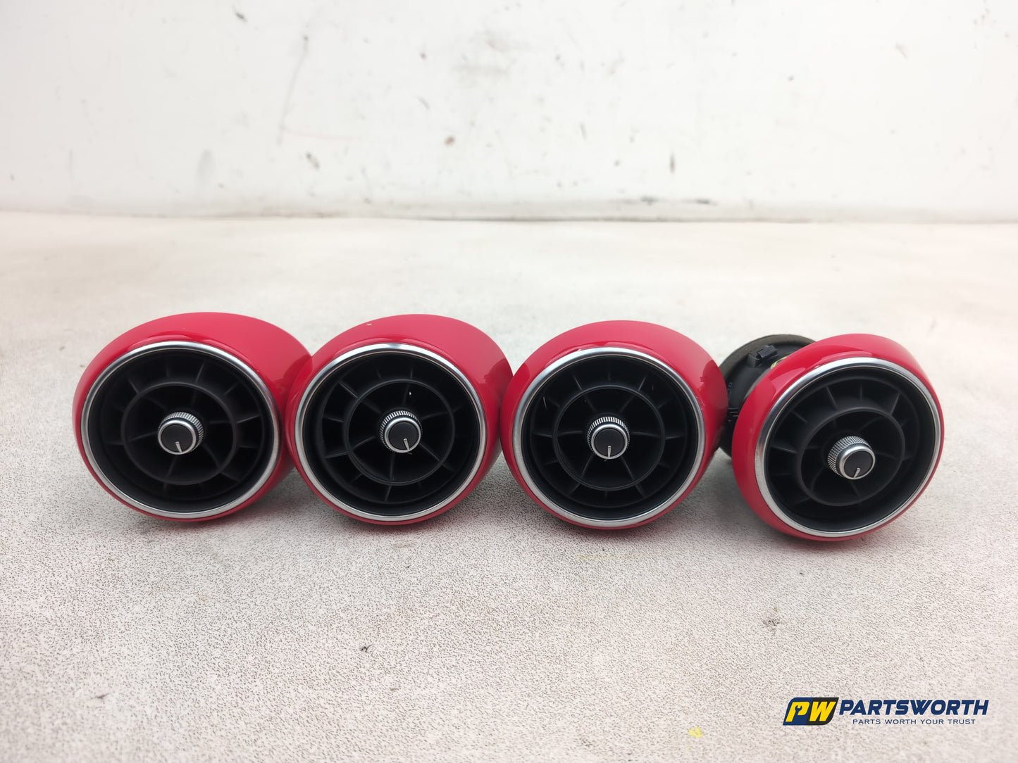 Audi A1 Contrast Edition Tdi Dashboard Air Vent Set Of 4 8x2820902 2010-2012 - photo 4
