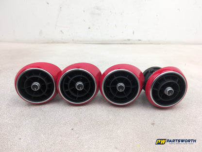 Audi A1 Contrast Edition Tdi Dashboard Air Vent Set Of 4 8x2820902 2010-2012 - photo 4