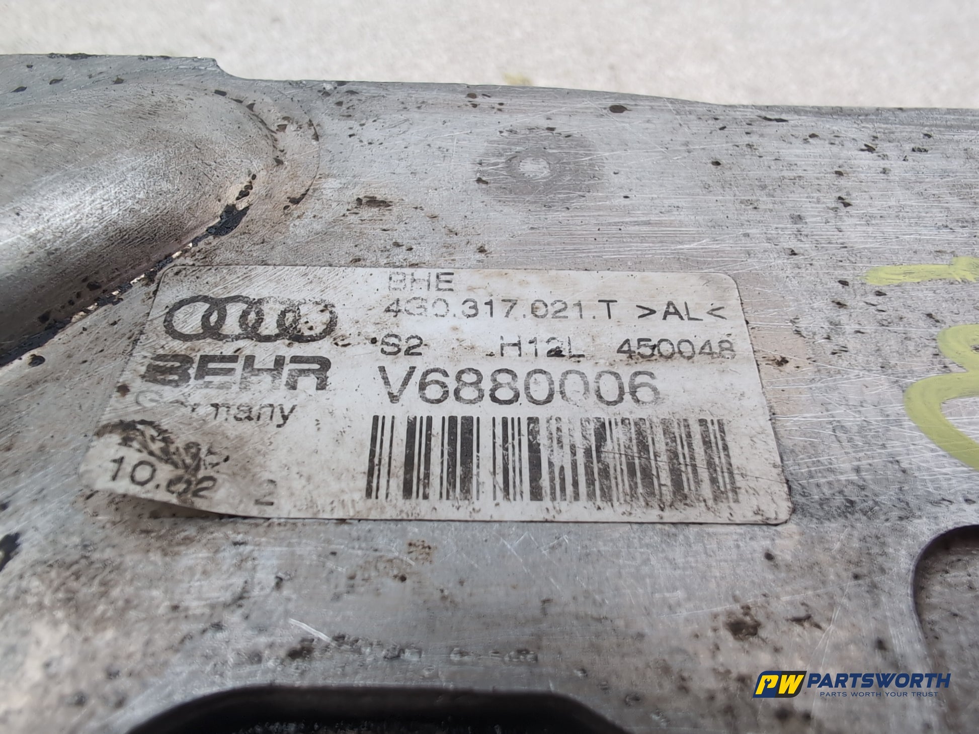 Audi A6 Se Tdi Quattro Auto Gearbox Transmission Oil Cooler 4g0317021t 2011-2014 - photo 4