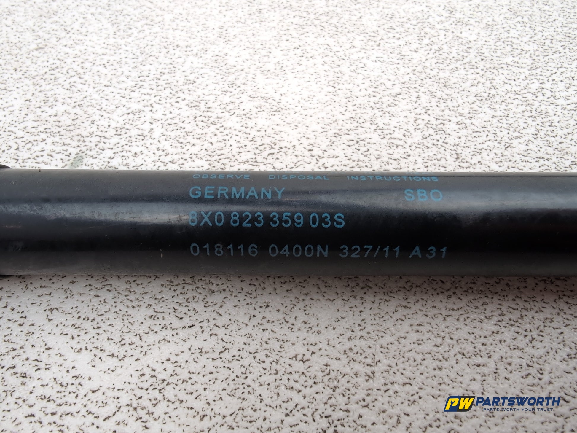 Audi A1 Contrast Edition Tdi Bonnet Strut Pair 8x082335903s 2010-2014 - photo 4