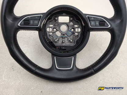Audi A1 Contrast Edition Tdi Multifunction Steering Wheel 4g0419091r 2010-2012 - photo 4