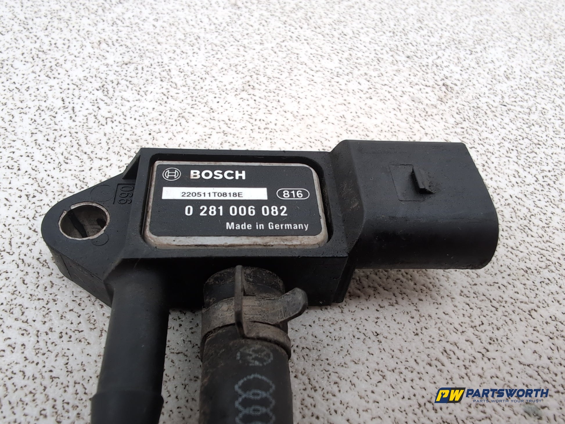 Audi Vw Skoda Seat Pressure Sensor 0281006082 2008-2012 - photo 9