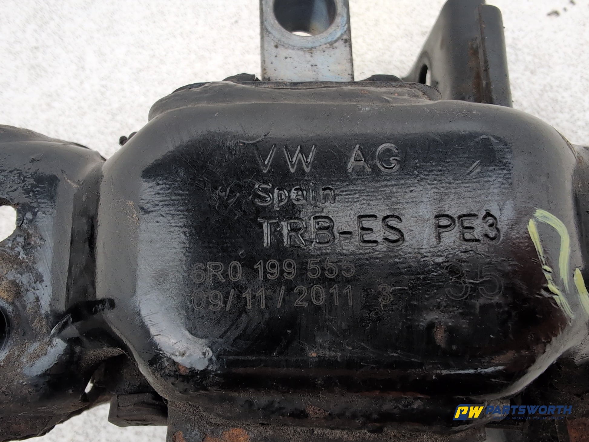 Audi A1 Contrast Edition Tdi Gearbox Mounting Bracket 6r0199555 2008-2012 - photo 4