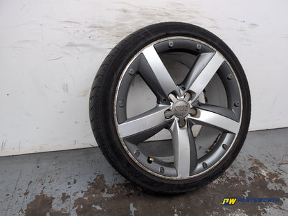 Audi A1 Contrast Edition Tdi Wheel With Tyre 215/40 R17 Silver Black 8x0601025e - photo 4