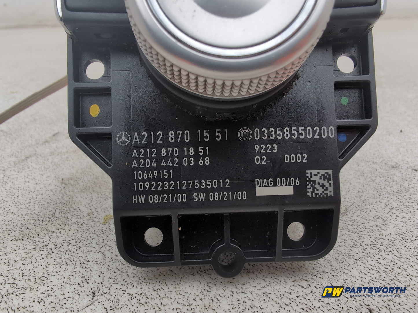 Mercedes-Benz E220 E-Calss W212 Multimedia Control Switch A2128701551 2009-2016 - photo 4