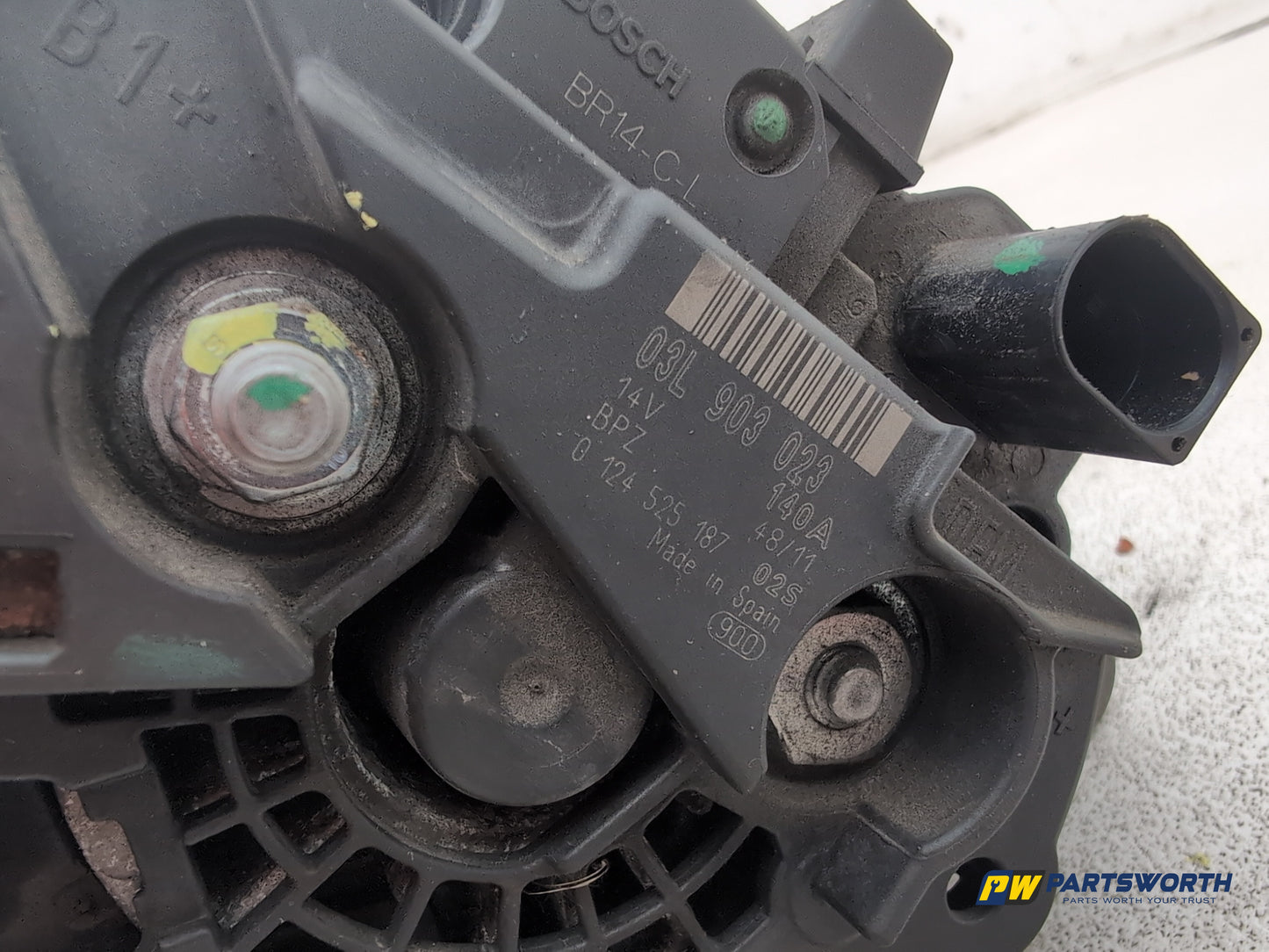 Audi Vw Skoda Seat 1.6l Diesel Alternator 03l903023 - photo 10