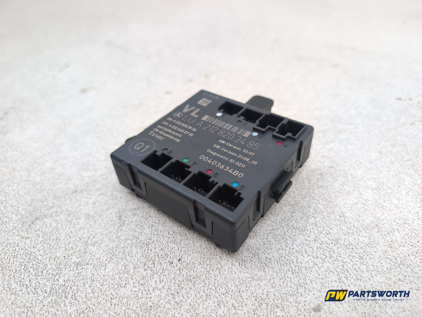 Mercedes-Benz E220 E-Class W212 Door Control Module Front Left A2128203485 - photo 4