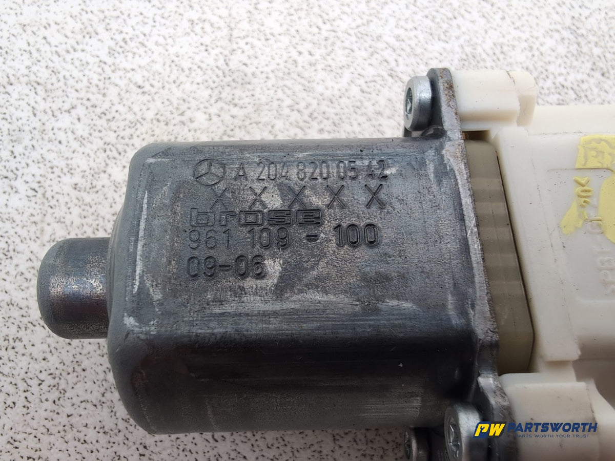 Door Rear Window Regulator LH 4