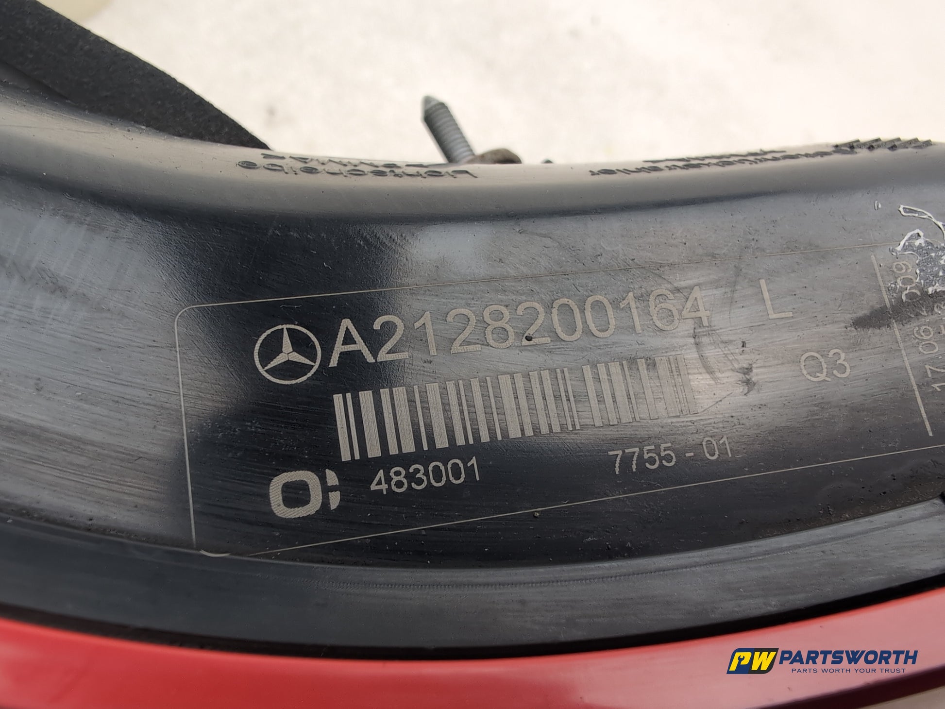 Mercedes-Benz E220 E-Class W212 Lamp Assembly Rear Lh Passenger Side A2128200164 - photo 4