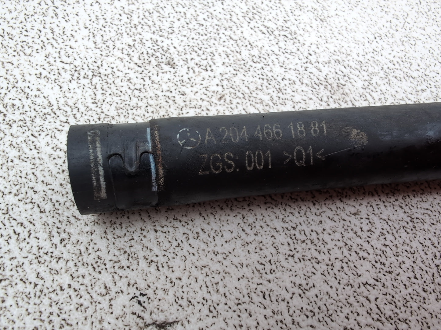 Mercedes-Benz E220 W212 Power Steering Hose Fluid Oil Pipe Line A2044661881 - photo 4