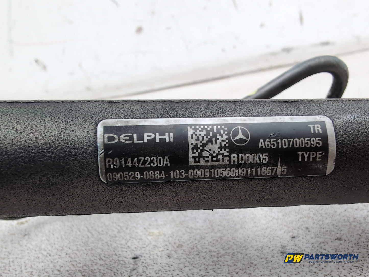 Mercedes-Benz E220 W212 Blueef-Cy Se Cdi A Fuel Injector Rail A6510700595 - photo 4