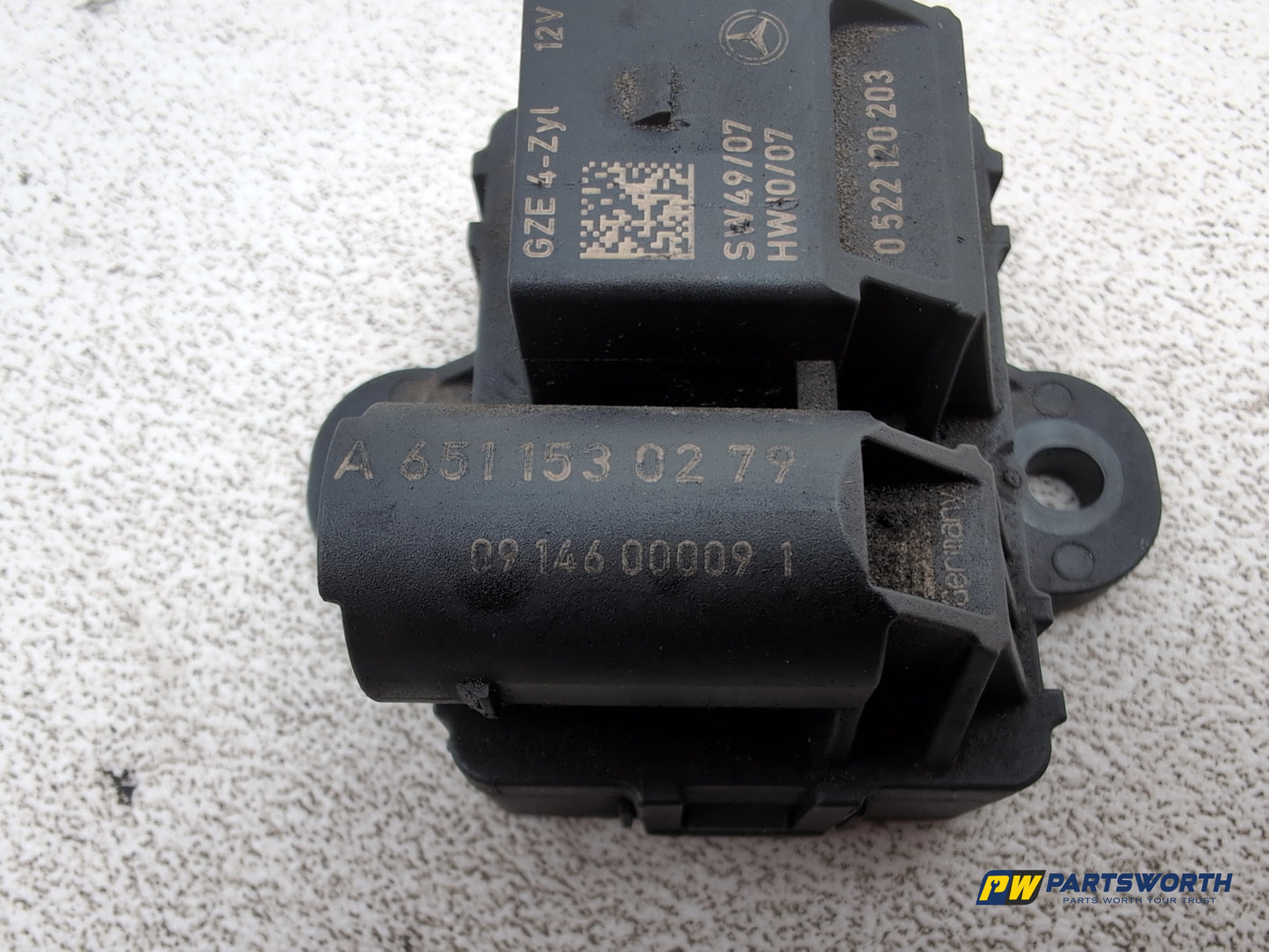Mercedes-Benz E220 E-Class W212 Glow Plug Relay Module A6511530279 2009-2016 - photo 4