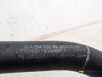 Mercedes-Benz E220 E-Class W212 Coolant Hose Pipe A2048305996 2009-2016 - photo 4