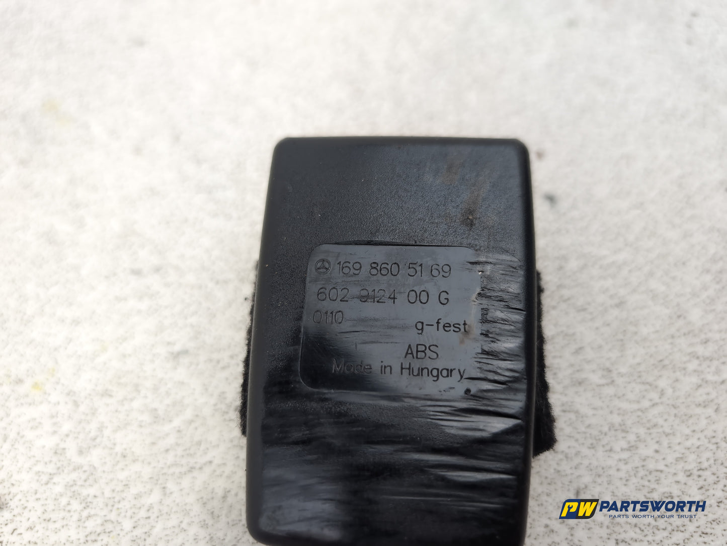 Mercedes-Benz B200 B-Class W245 Seat Belt Buckle Front Lh Passenger Side - photo 4