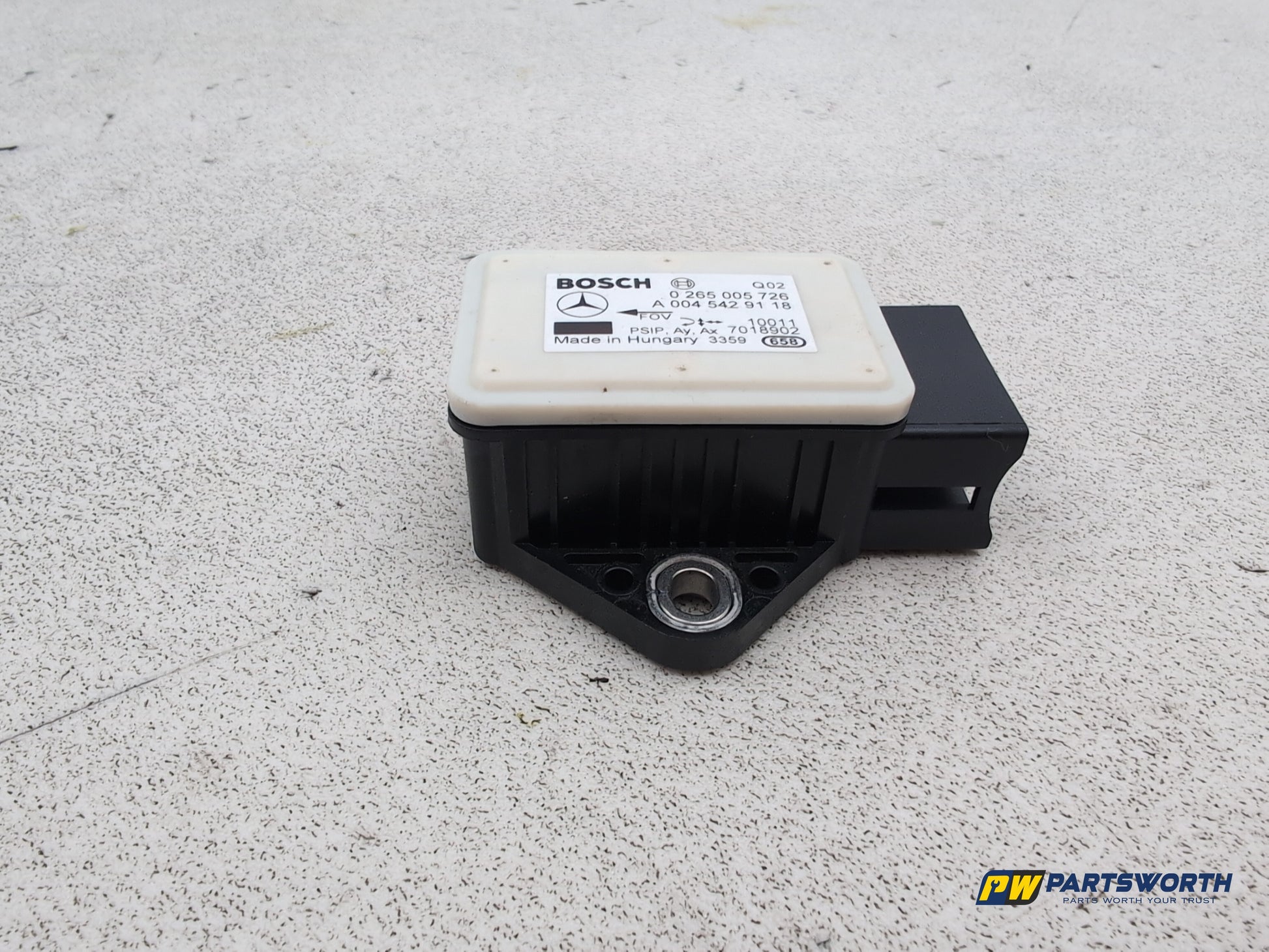 Mercedes-Benz B200 B-Class W245 Sport Yaw Rate Sensor Unit Module A0045429118 - photo 10