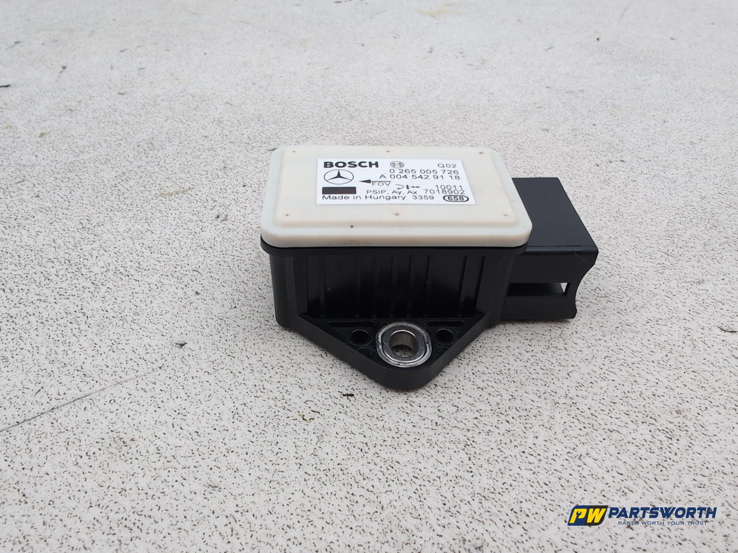 Mercedes-Benz B200 B-Class W245 Sport Yaw Rate Sensor Unit Module A0045429118 - photo 4
