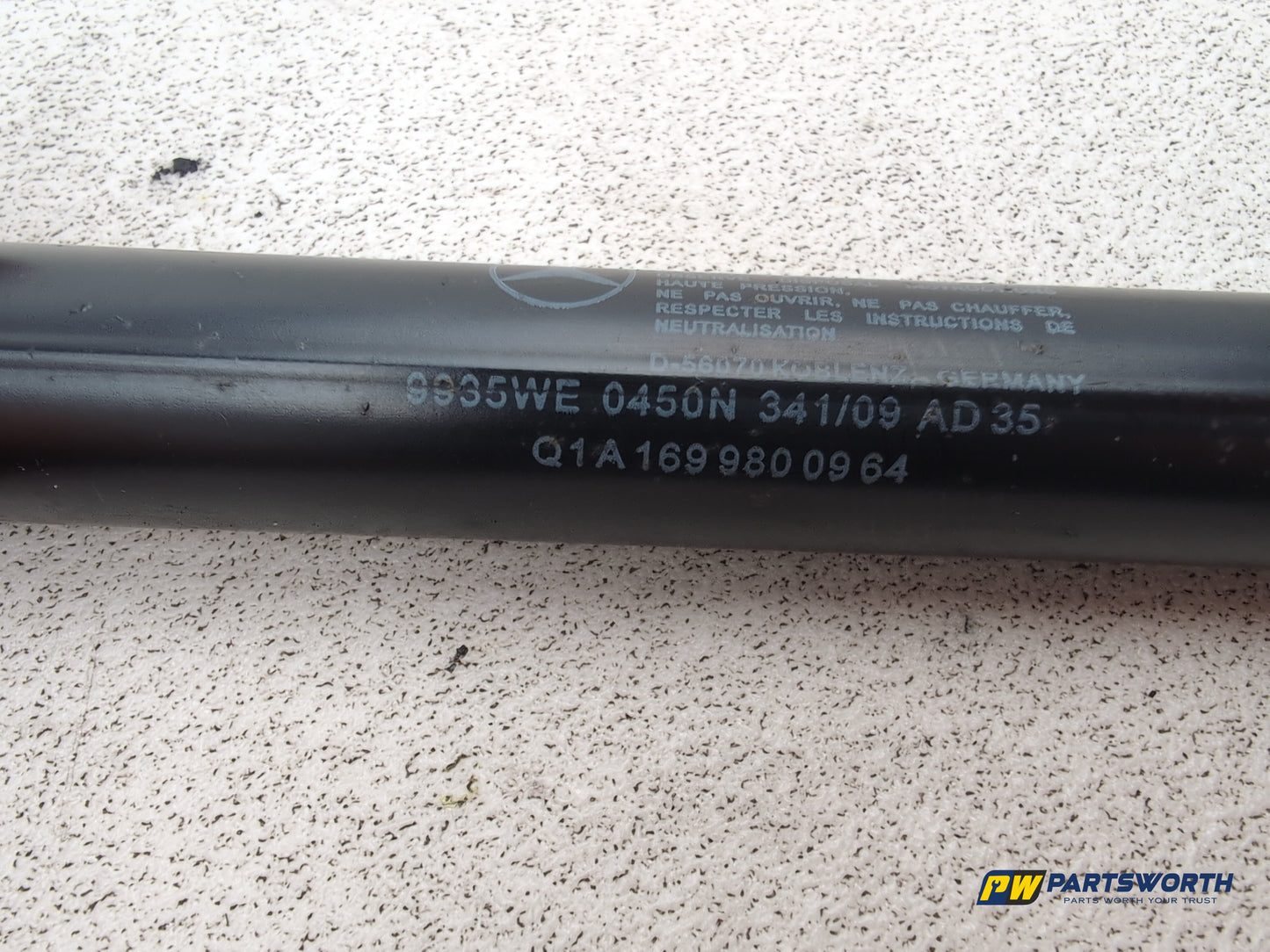 Mercedes-Benz B200 B-Class W245 Tailgate Gas Spring Damper A1699800964 2005-2011 - photo 4