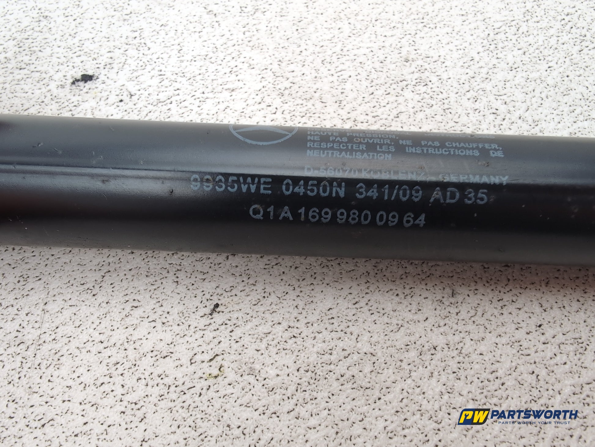 Mercedes-Benz B200 B-Class W245 Tailgate Gas Spring Damper A1699800964 2005-2011 - photo 4