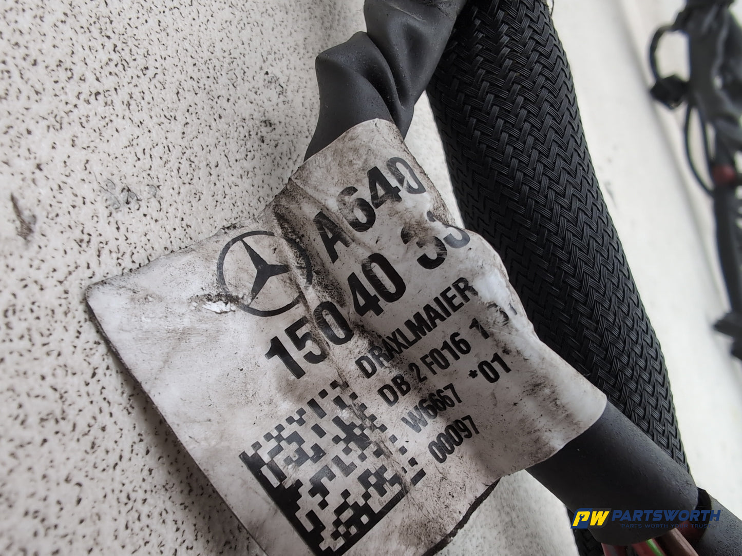 Mercedes-Benz B200 B-Class W245 2.0l Diesel Engine Wiring Harness A6401504033 - photo 10