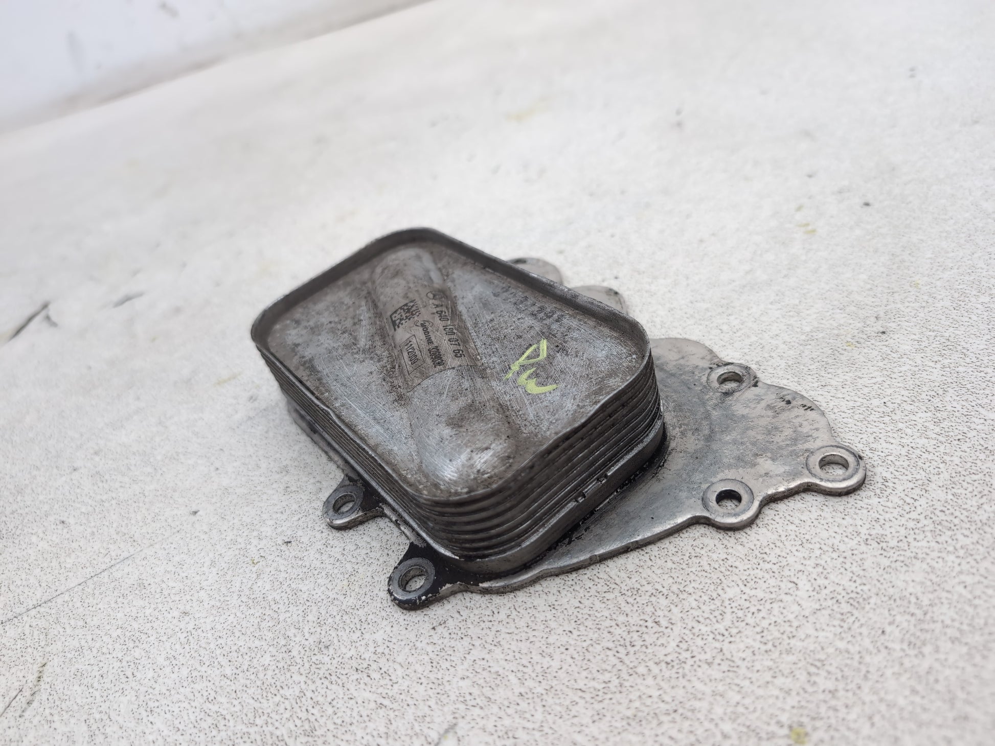 Mercedes-Benz B200 B-Class W245 2.0l Diesel Oil Cooler A6401800765 2005-2011 - photo 4