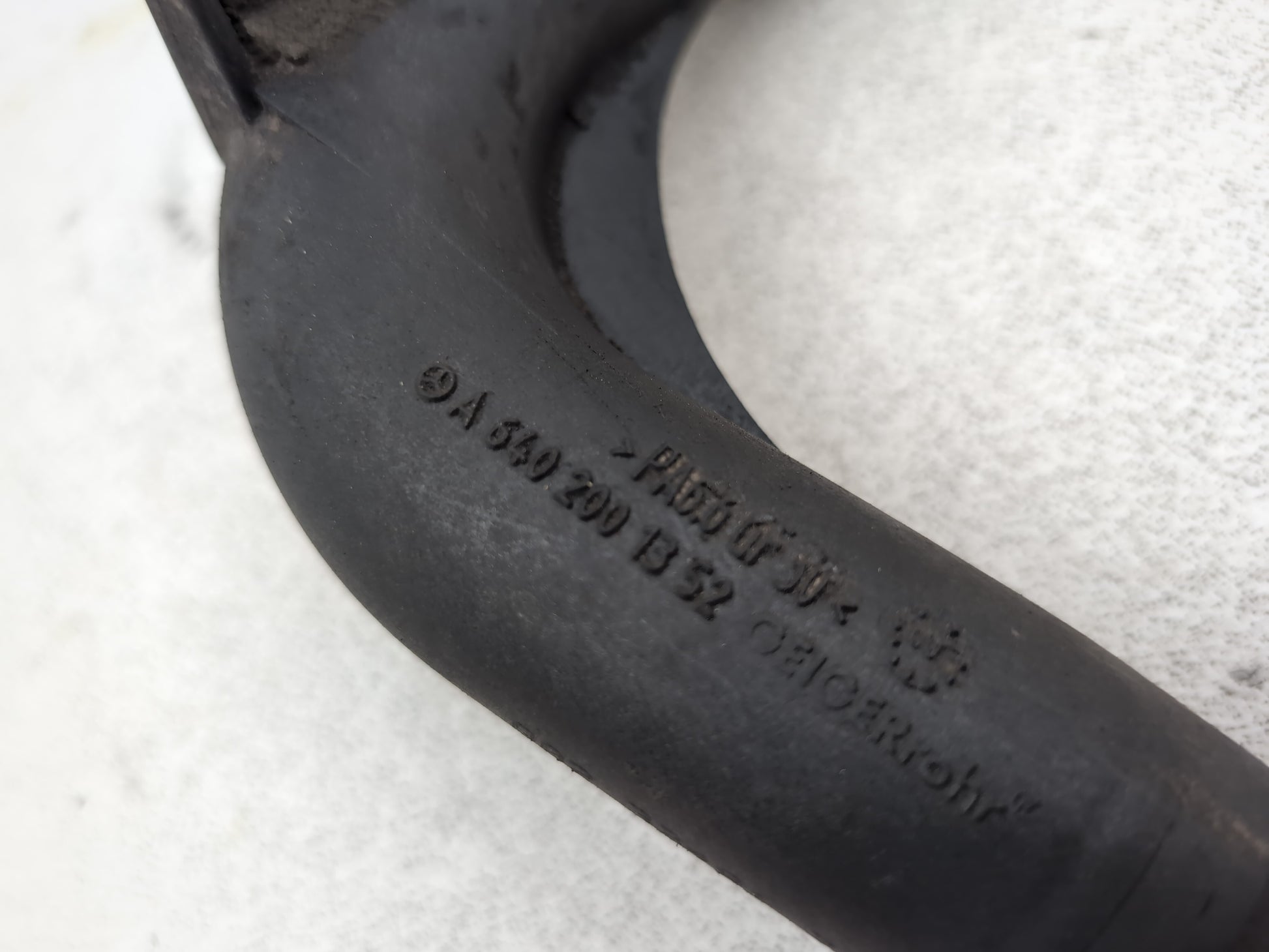 Mercedes-Benz B200 B-Class W245 Coolant Hose Pipe A6402001352 2005-2011 - photo 4