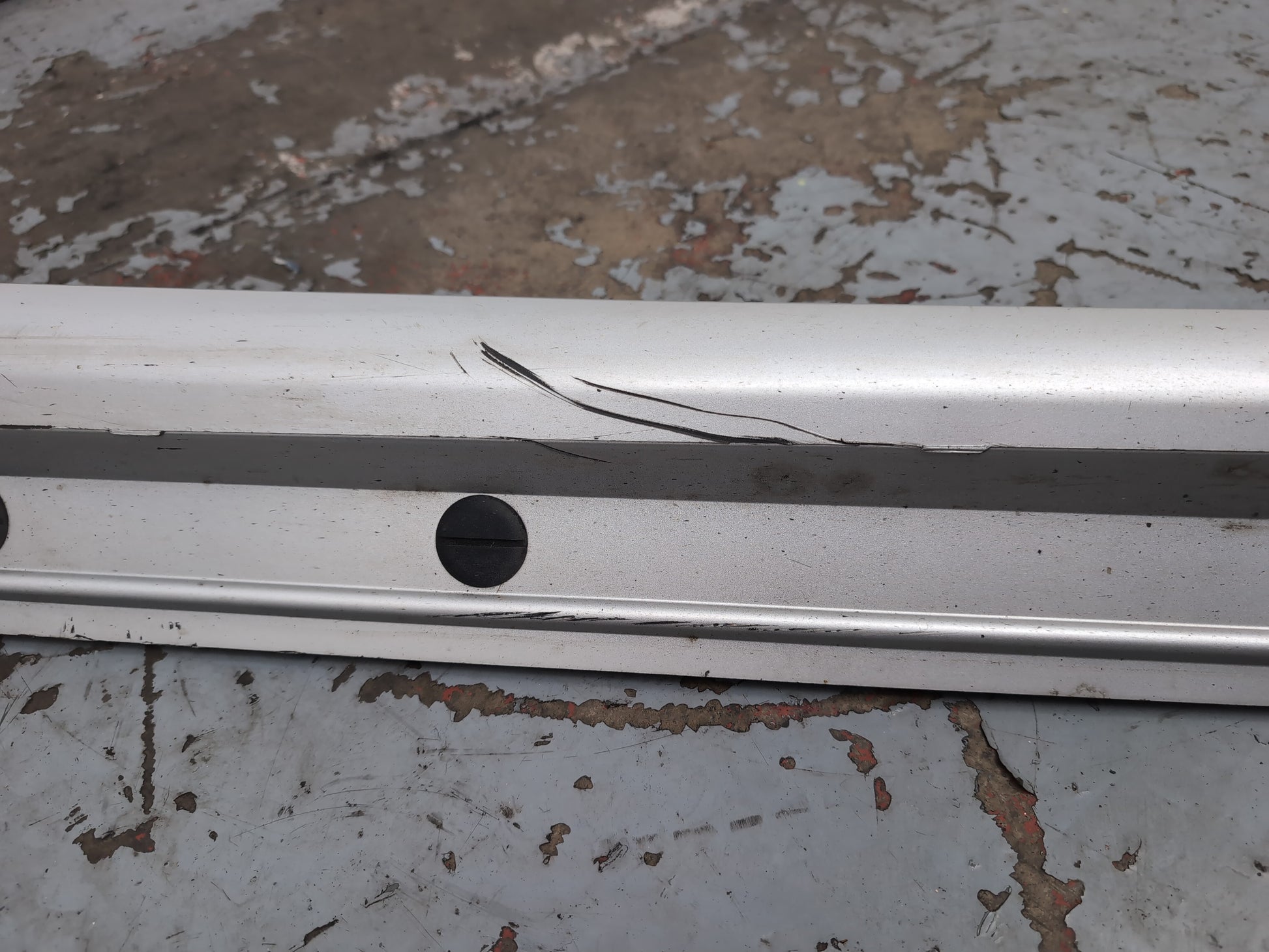 Mercedes-Benz B200 Sport B-Class W245 Mpv Side Skirt Lh Passenger Side Silver - photo 10