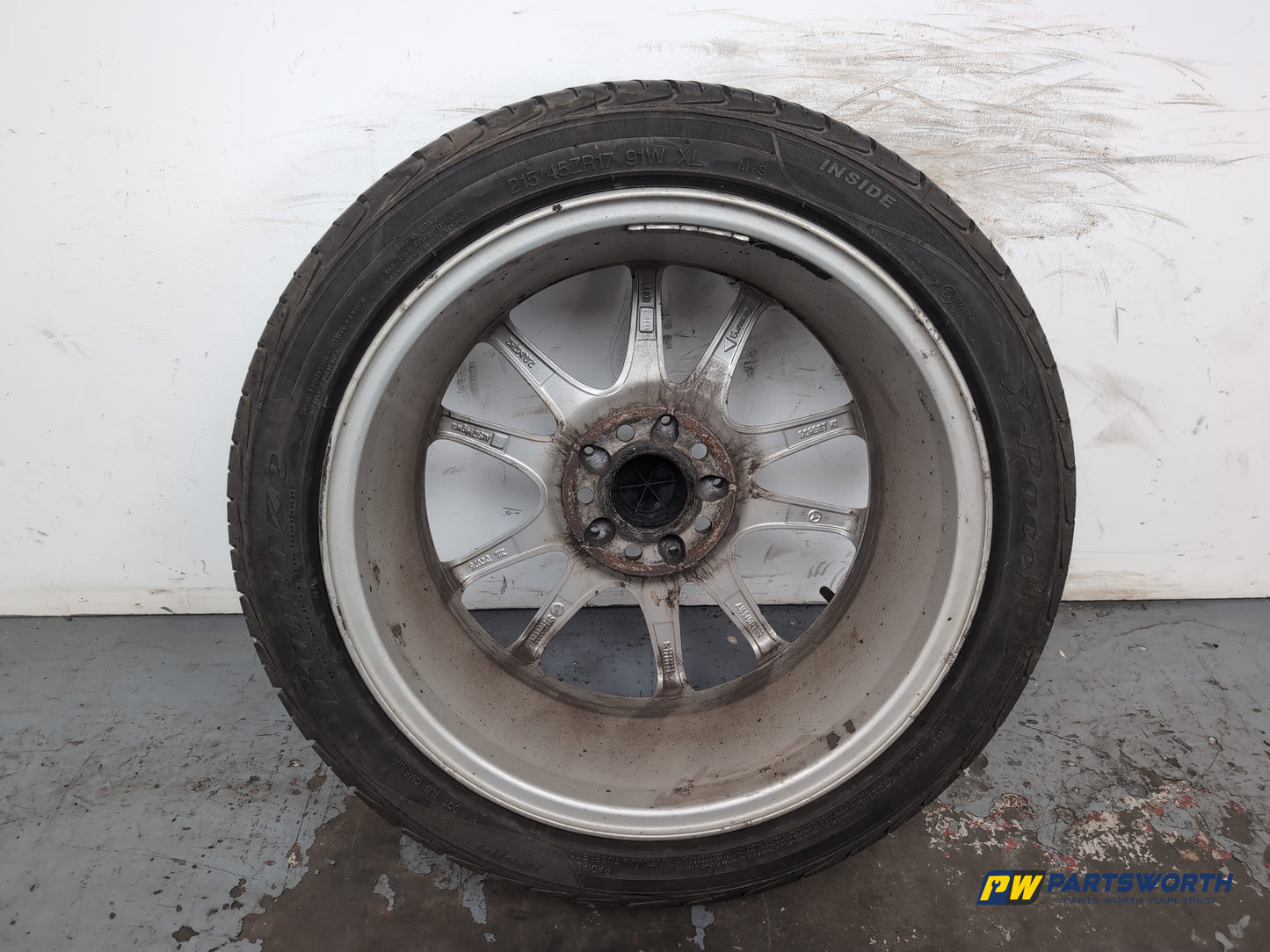 Mercedes-Benz B200 B-Class W245 Wheel With Tyre 215/45 R17 A1694012602 - photo 10