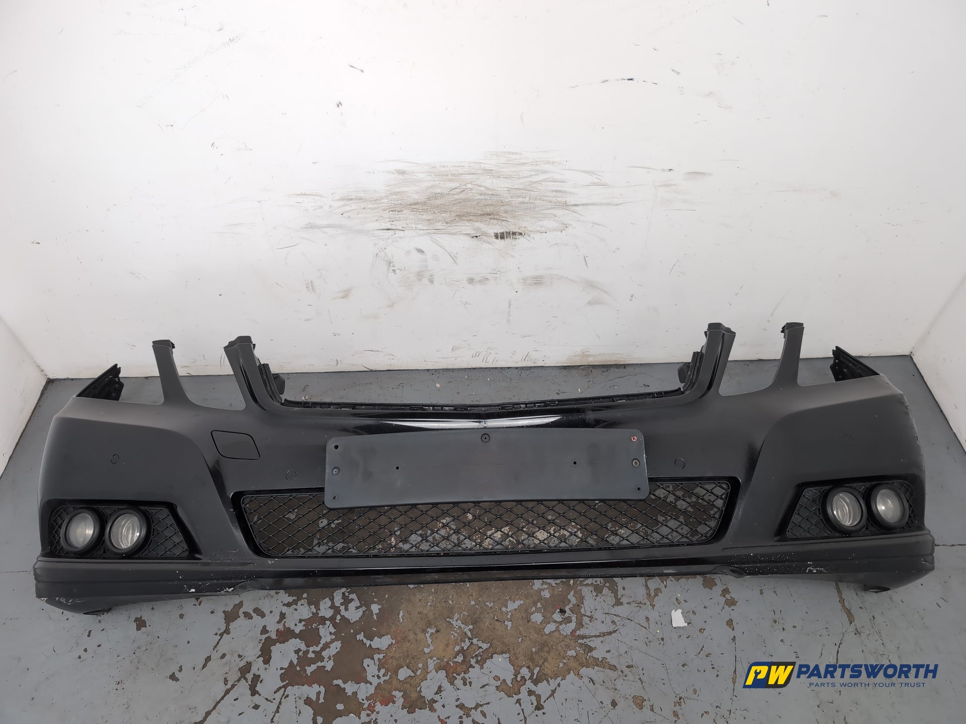 Mercedes-Benz E220 E-Class W212 Saloon Front Bumper Obsidian Black Metallic C197 - photo 4