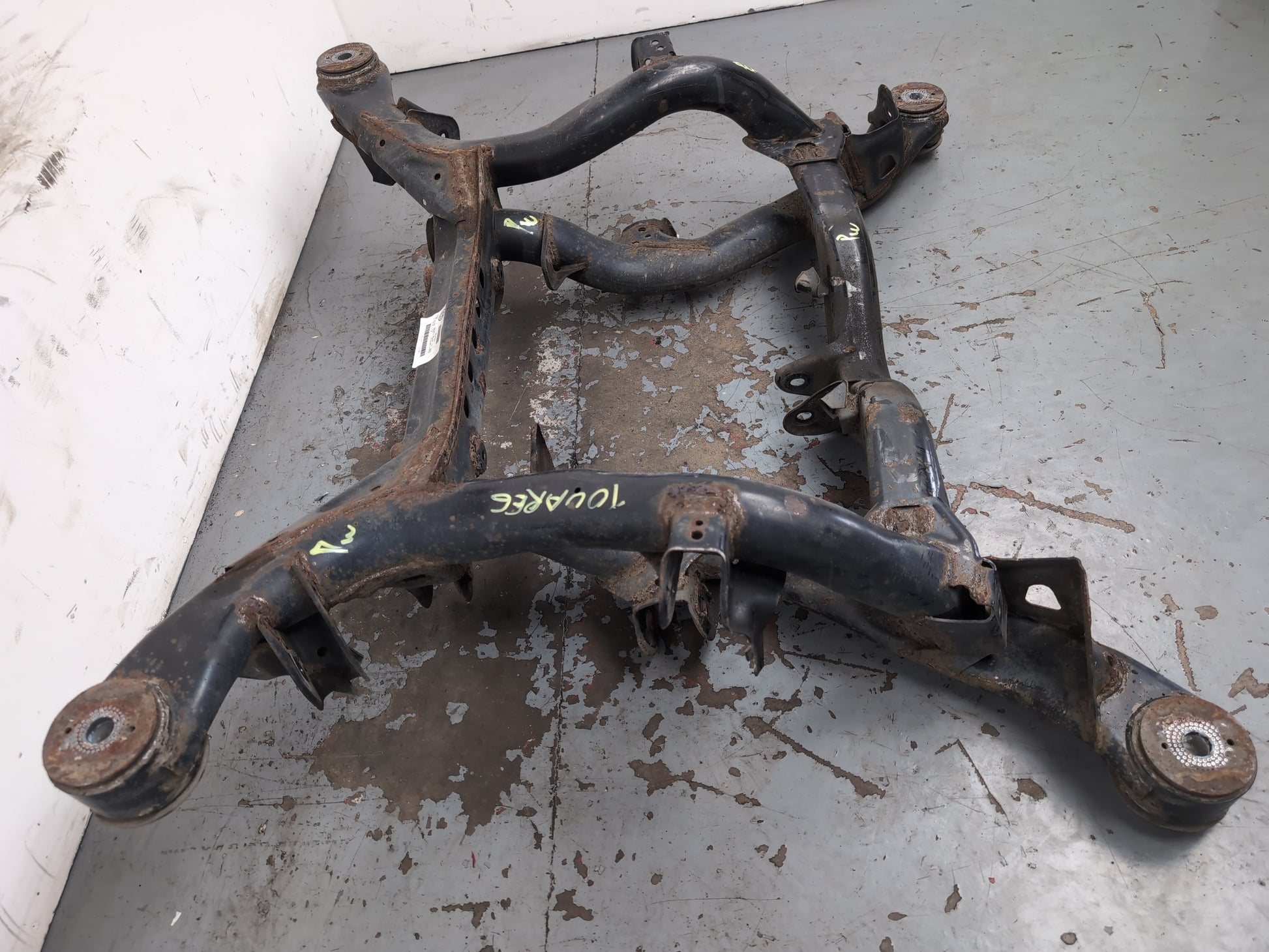 Volkswagen Touareg Altitude V6 Tdi 3.0l Diesel Subframe Asswmbly Rear 2007-2010 - photo 4